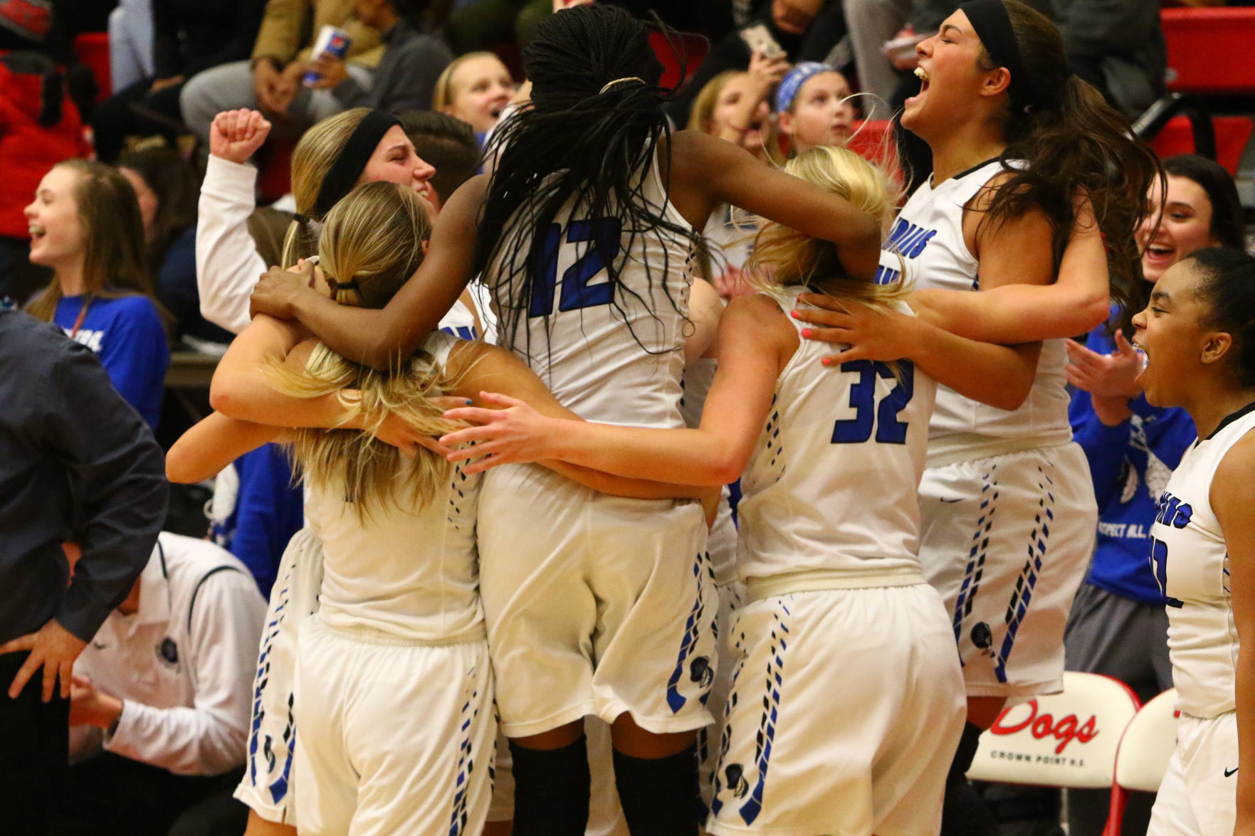 Gallery: Girls Basketball Sectional Finals - E.C. Central vs. Lake Central